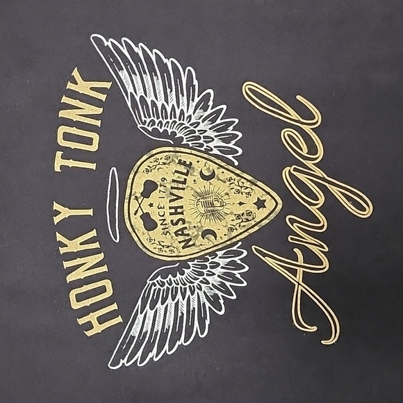 Honky Tonk Angel Nashville tank top - Picture 2 of 7